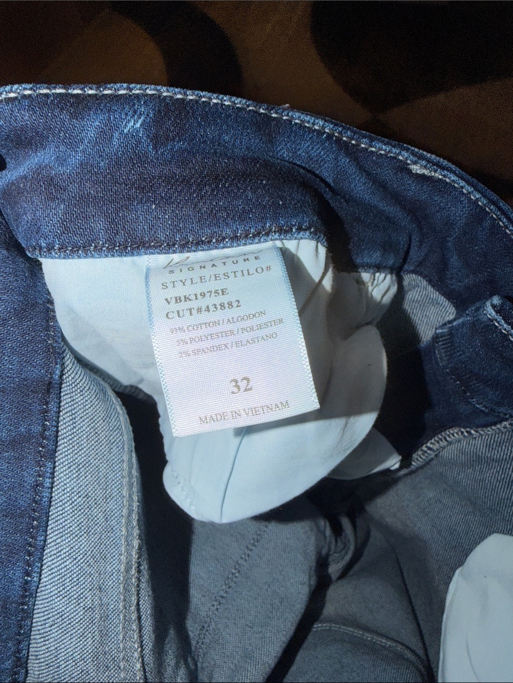 KanCan Washed Blue Distressed Skinny Jeans - Picture 5 of 5